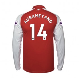Fußballtrikots Arsenal Aubameyang 14 2017-2018 Langarm Heimtrikotsatz kaufen