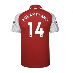 Fußballtrikots Arsenal Aubameyang 14 2017-2018 Kurzarm Heimtrikotsatz kaufen