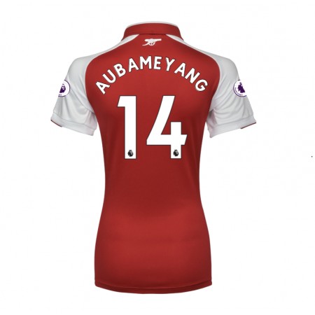 Fußballtrikots Arsenal Aubameyang 14 Frauens 2017-2018 Kurzarm Heimtrikotsatz kaufen