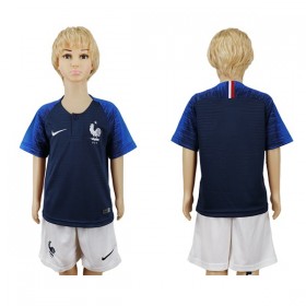Fußballtrikots Frankreich Kinder WM 2018 Heimtrikotsatz kaufen