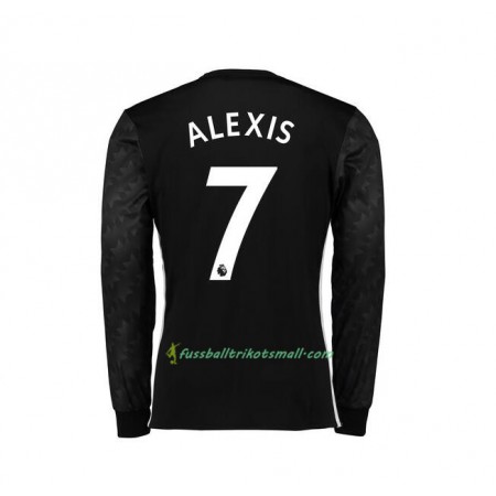 Fußballtrikots Manchester United Alexis Sanchez 7 2017-2018 Langarm Auswärts-trikot kaufen