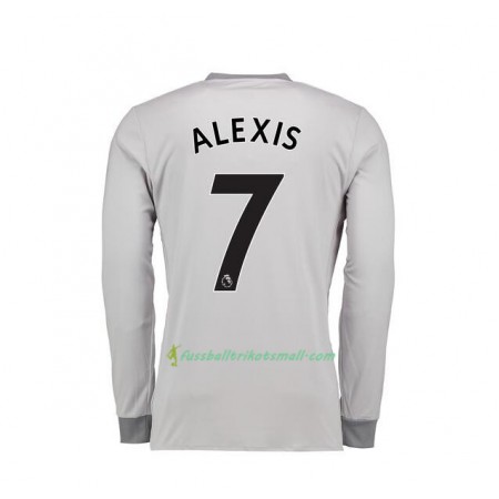 Fußballtrikots Manchester United Alexis Sanchez 7 2017-2018 Langarm Ausweichtrikot kaufen
