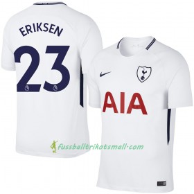 Fußballtrikots Tottenham Hotspur Eriksen 23 2017-2018 Kurzarm Heimtrikotsatz kaufen