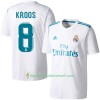 Fußballtrikots Real Madrid Kroos 2017-2018 Kurzarm Heimtrikotsatz kaufen