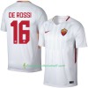 Fußballtrikots AS Rom De Rossi 16 2017-2018 Kurzarm Auswärts-trikot kaufen