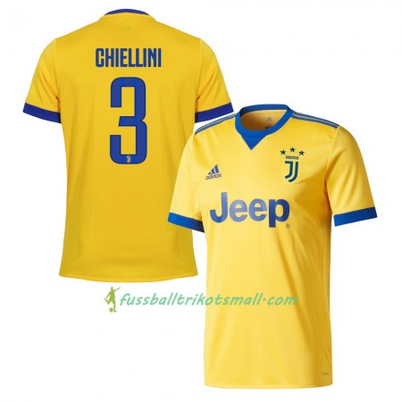 Fußballtrikots Juventus Turin Chiellini 3 2017-2018 Kurzarm Auswärts-trikot kaufen