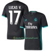 Fußballtrikots Real Madrid Lucas V. 2017-2018 Kurzarm Auswärts-trikot kaufen