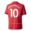 Fußballtrikots Manchester United Ibrahimovic 10 2017-2018 Kurzarm Heimtrikotsatz kaufen
