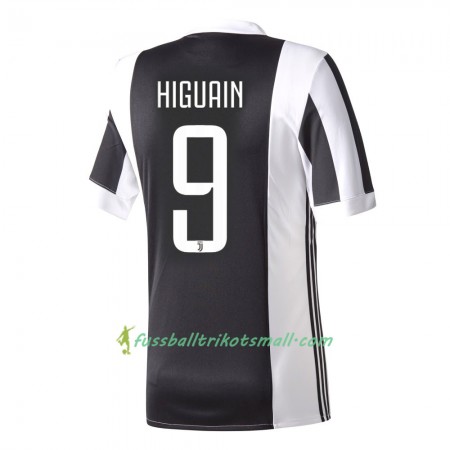 Fußballtrikots Juventus Turin Higuaín 9 2017-2018 Kurzarm Heimtrikotsatz kaufen