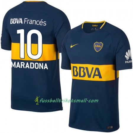 Fußballtrikots Boca Juniors Maradona 2017-2018 Kurzarm Heimtrikotsatz kaufen