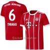 Fußballtrikots FC Bayern München Thiago 6 2017-2018 Kurzarm Heimtrikotsatz kaufen