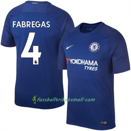 Fußballtrikots Chelsea Fabregas 2017-2018 Kurzarm Heimtrikotsatz kaufen