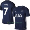 Fußballtrikots Tottenham Hotspur Son 7 2017-2018 Kurzarm Auswärts-trikot kaufen