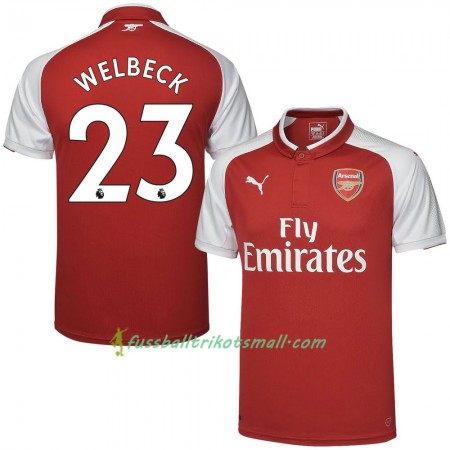 Fußballtrikots Arsenal Welbeck 2017-2018 Kurzarm Heimtrikotsatz kaufen