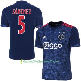 Fußballtrikots Ajax Sánchez 5 2017-2018 Kurzarm Auswärts-trikot kaufen