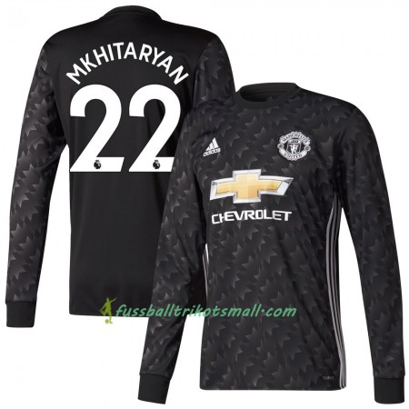 Fußballtrikots Manchester United Mkhitaryan 22 2017-2018 Langarm Auswärts-trikot kaufen