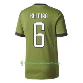 Fußballtrikots Juventus Turin Khedira 6 2017-2018 Kurzarm Ausweichtrikot kaufen