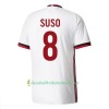 Fußballtrikots AC Mailand Suso 8 2017-2018 Kurzarm Auswärts-trikot kaufen