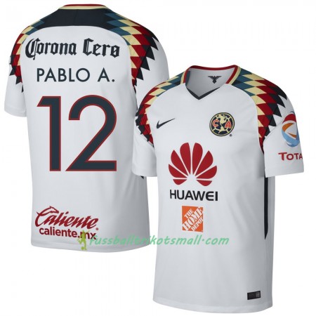 Fußballtrikots Club América Pablo A. 2017-2018 Kurzarm Auswärts-trikot kaufen
