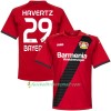Fußballtrikots Bayer Leverkusen Havertz 2017-2018 Kurzarm Auswärts-trikot kaufen