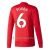 Fußballtrikots Manchester United Pogba 6 2017-2018 Langarm Heimtrikotsatz kaufen