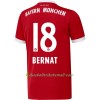 Fußballtrikots FC Bayern München Bernat 18 2017-2018 Kurzarm Heimtrikotsatz kaufen