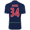 Fußballtrikots Ajax Nouri 34 2017-2018 Kurzarm Auswärts-trikot kaufen