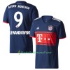 Fußballtrikots FC Bayern München Lewandowski 9 2017-2018 Kurzarm Auswärts-trikot kaufen