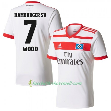 Fußballtrikots Hamburger SV Wood 7 2017-2018 Kurzarm Heimtrikotsatz kaufen