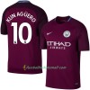 Fußballtrikots Manchester City Kun Agüero 2017-2018 Kurzarm Auswärts-trikot kaufen