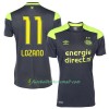 Fußballtrikots PSV Lozano 11 2017-2018 Kurzarm Auswärts-trikot kaufen