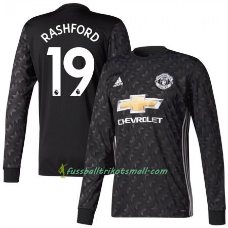 Fußballtrikots Manchester United Rashford 2017-2018 Langarm Auswärts-trikot kaufen