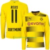 Fußballtrikots Borussia Dortmund Reus 11 2017-2018 Langarm Heimtrikotsatz kaufen 