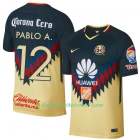 Fußballtrikots Club América Pablo A. 2017-2018 Kurzarm Heimtrikotsatz kaufen
