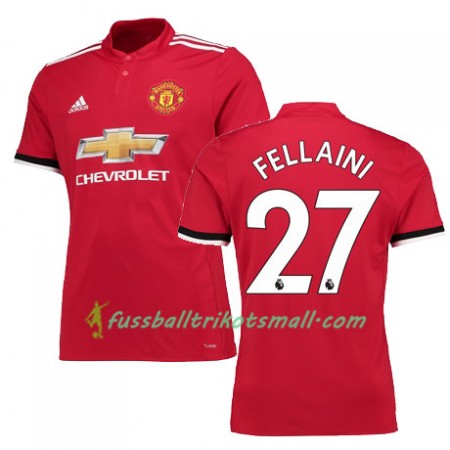 Fußballtrikots Manchester United FELLAINI 27 2017-2018 Kurzarm Heimtrikotsatz kaufen