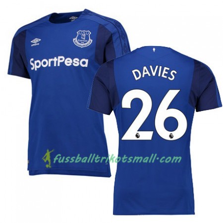 Fußballtrikots Everton DAVIES 2017-2018 Kurzarm Heimtrikotsatz kaufen