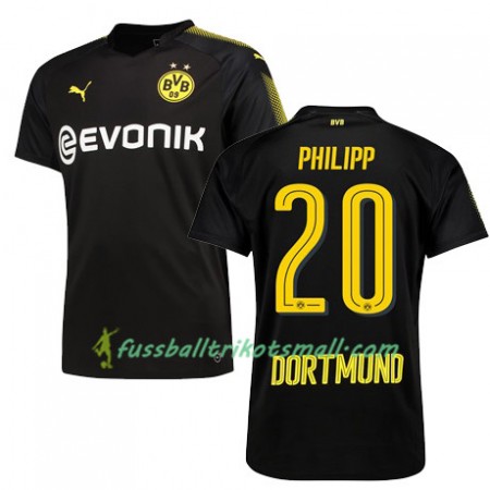 Fußballtrikots Borussia Dortmund PHILIPP 20 2017-2018 Kurzarm Auswärts-trikot kaufen