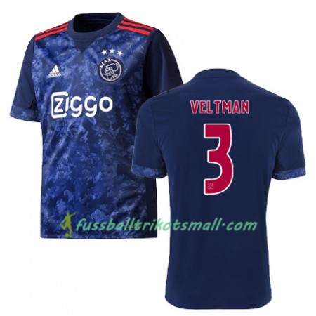 Fußballtrikots Ajax Amsterdam JOEL VELTMAN 3 2017-2018 Kurzarm Auswärts-trikot kaufen