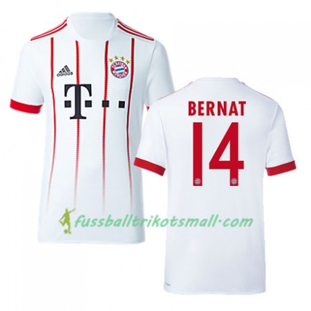 Fußballtrikots FC Bayern München BERNAT 14 2017-2018 Kurzarm Ausweichtrikot kaufen