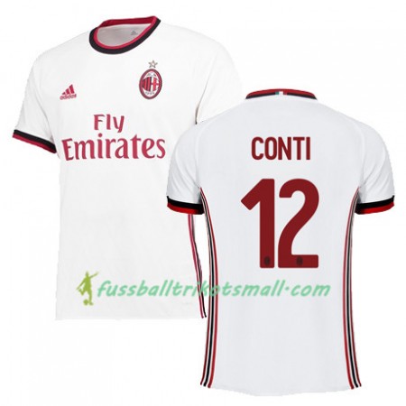Fußballtrikots AC Mailand CONTI 12 2017-2018 Kurzarm Auswärts-trikot kaufen