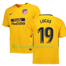 Fußballtrikots Atlético Madrid LUCAS 19 2017-2018 Kurzarm Auswärts-trikot kaufen