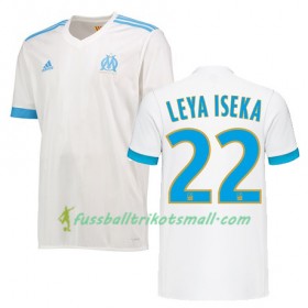 Fußballtrikots Olympique Marseille AARON LEYA ISEKA 22 2017-2018 Kurzarm Heimtrikotsatz kaufen