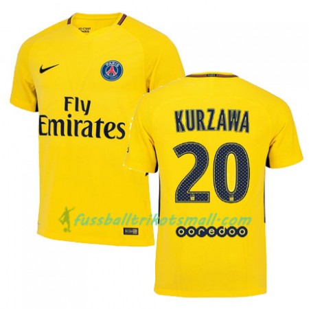 Fußballtrikots PSG LAYVIN KURZAWA 20 2017-2018 Kurzarm Auswärts-trikot kaufen