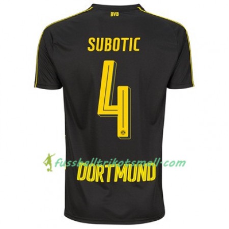 Fußballtrikots Borussia Dortmund SUBOTIC 4 2017-2018 Kurzarm Auswärts-trikot kaufen