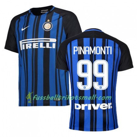 Fußballtrikots Inter Mailand PINAMONTI 99 2017-2018 Kurzarm Heimtrikotsatz kaufen