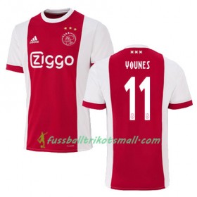 Fußballtrikots Ajax Amsterdam AMIN YOUNES 11 2017-2018 Kurzarm Heimtrikotsatz kaufen