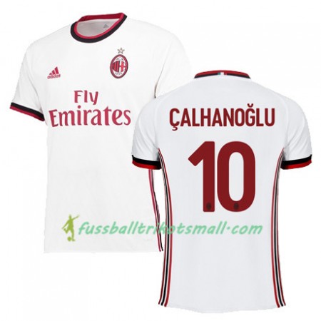 Fußballtrikots AC Mailand CALHANOGLU 10 2017-2018 Kurzarm Auswärts-trikot kaufen
