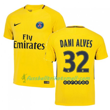 Fußballtrikots PSG DANI ALVES 32 2017-2018 Kurzarm Auswärts-trikot kaufen