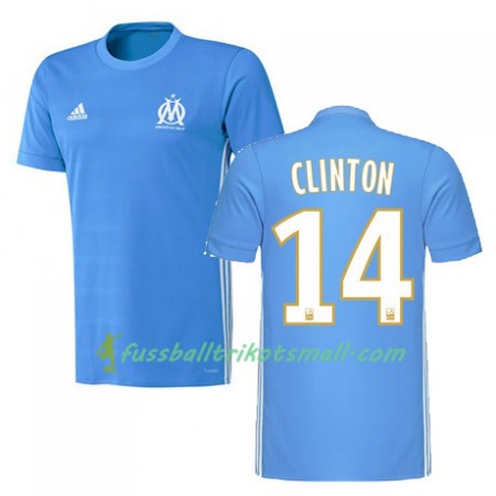 Fußballtrikots Olympique Marseille CLINTON N JIE 14 2017-2018 Kurzarm Auswärts-trikot kaufen