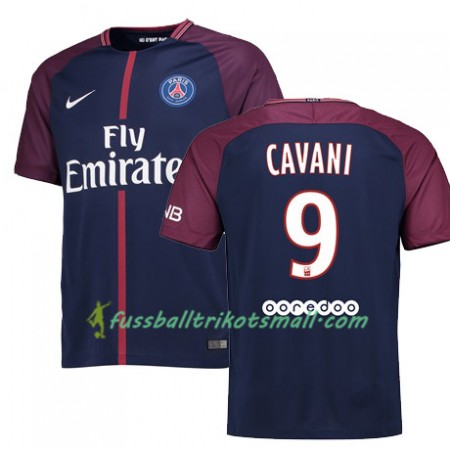 Fußballtrikots PSG EDINSON CAVANI 9 2017-2018 Kurzarm Heimtrikotsatz kaufen
